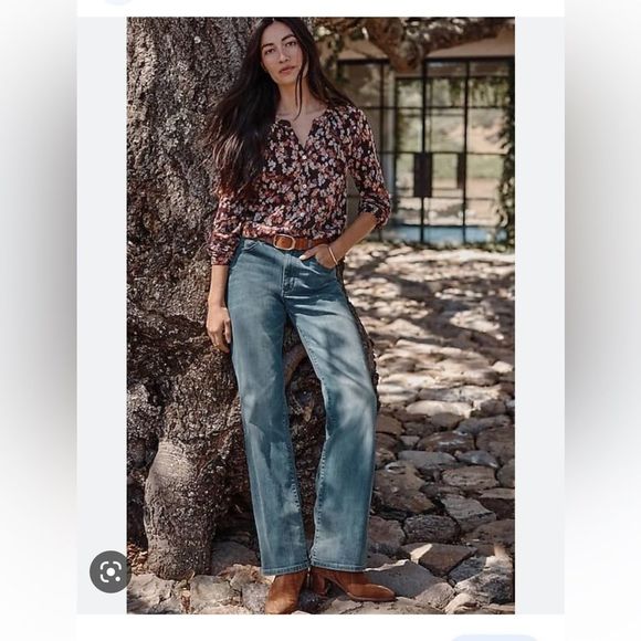 J. Jill Denim - J Jill High-Rise Full Leg Light Wash Size: 14 Inseam: 30